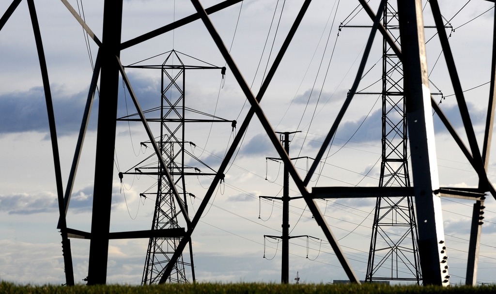 Photo of high-voltage power transmission lines