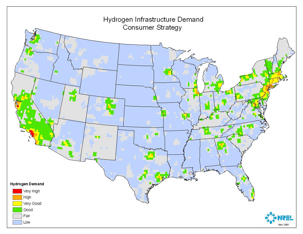 Map Hydrogen Consumer Strategy 