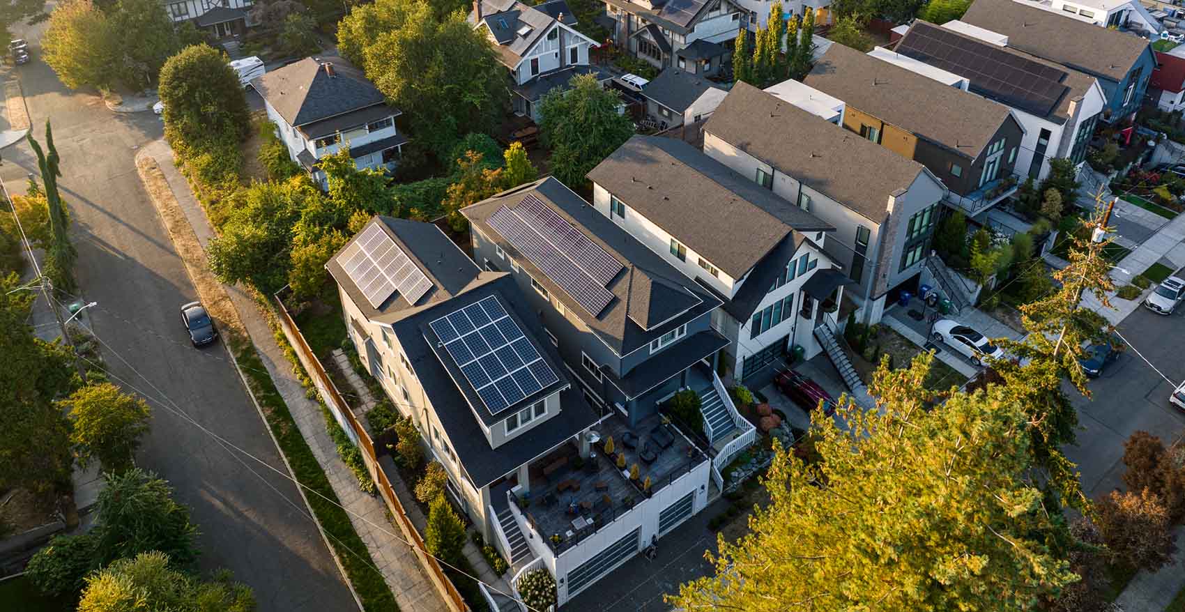 Solar Panels on Residential Houses