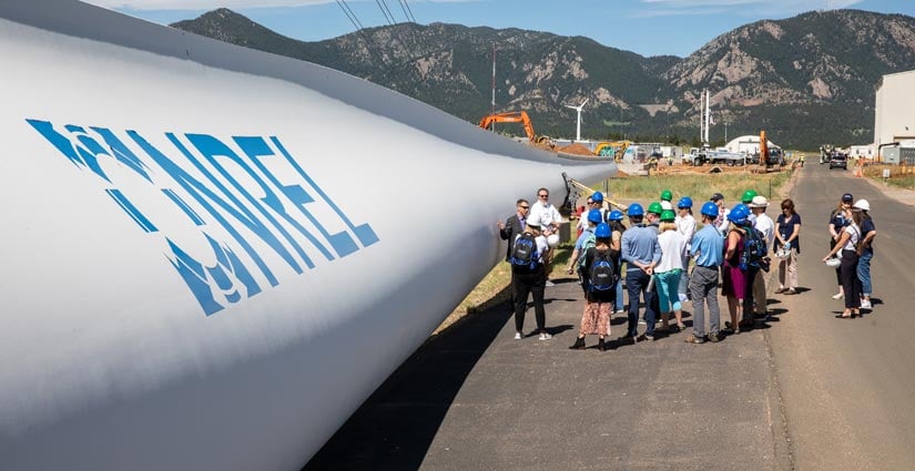 Energy execs visit Flatirons Campus.