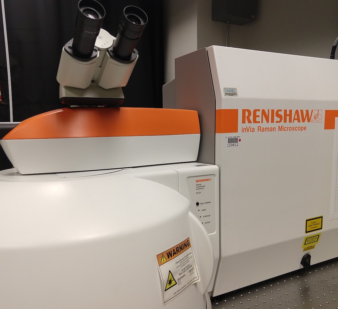 Photo of Renishaw in Via Raman Microscope