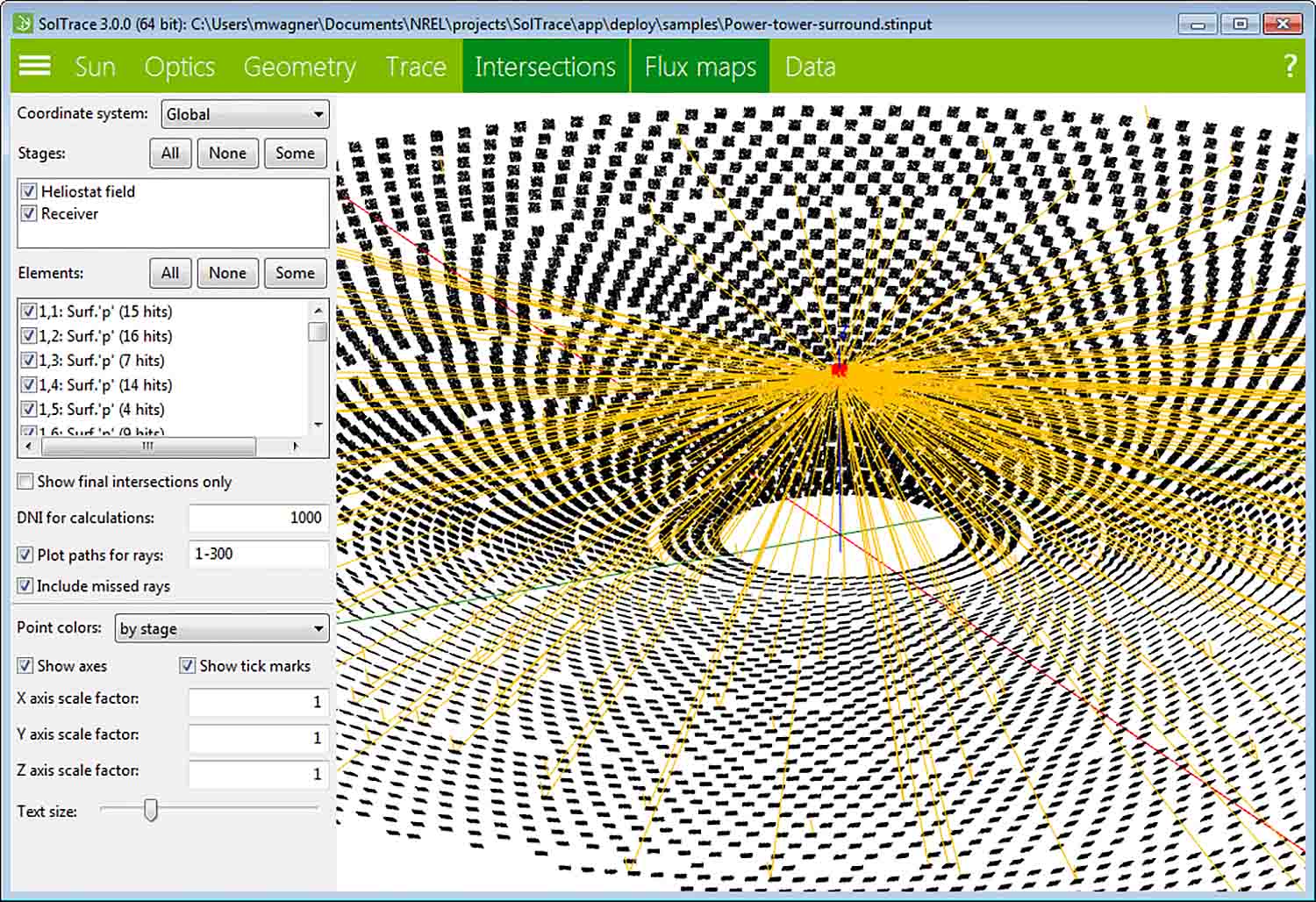 SolTrace Screenshot