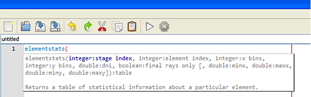 A screenshot of some code starting with elementstats and a right open parentheses