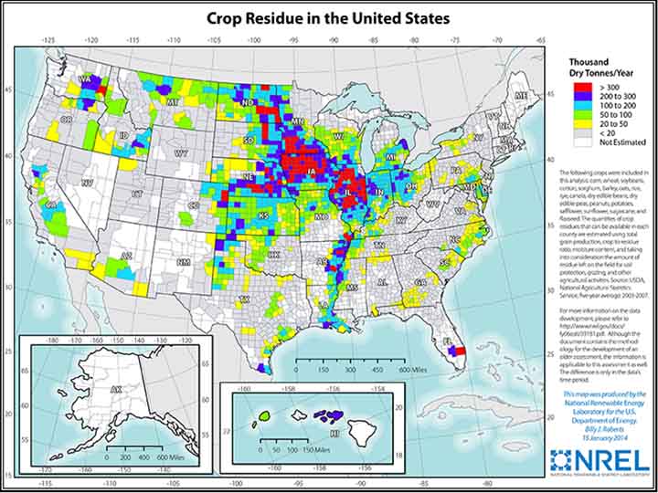 U.S. Biomass Crop Residues