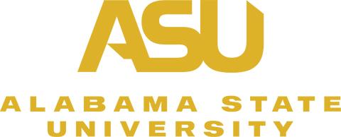 Logo that reads: ASU Alabama State University