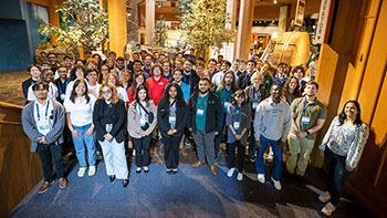 All the teams that competed at the final event of the Marine Energy Collegiate Competition